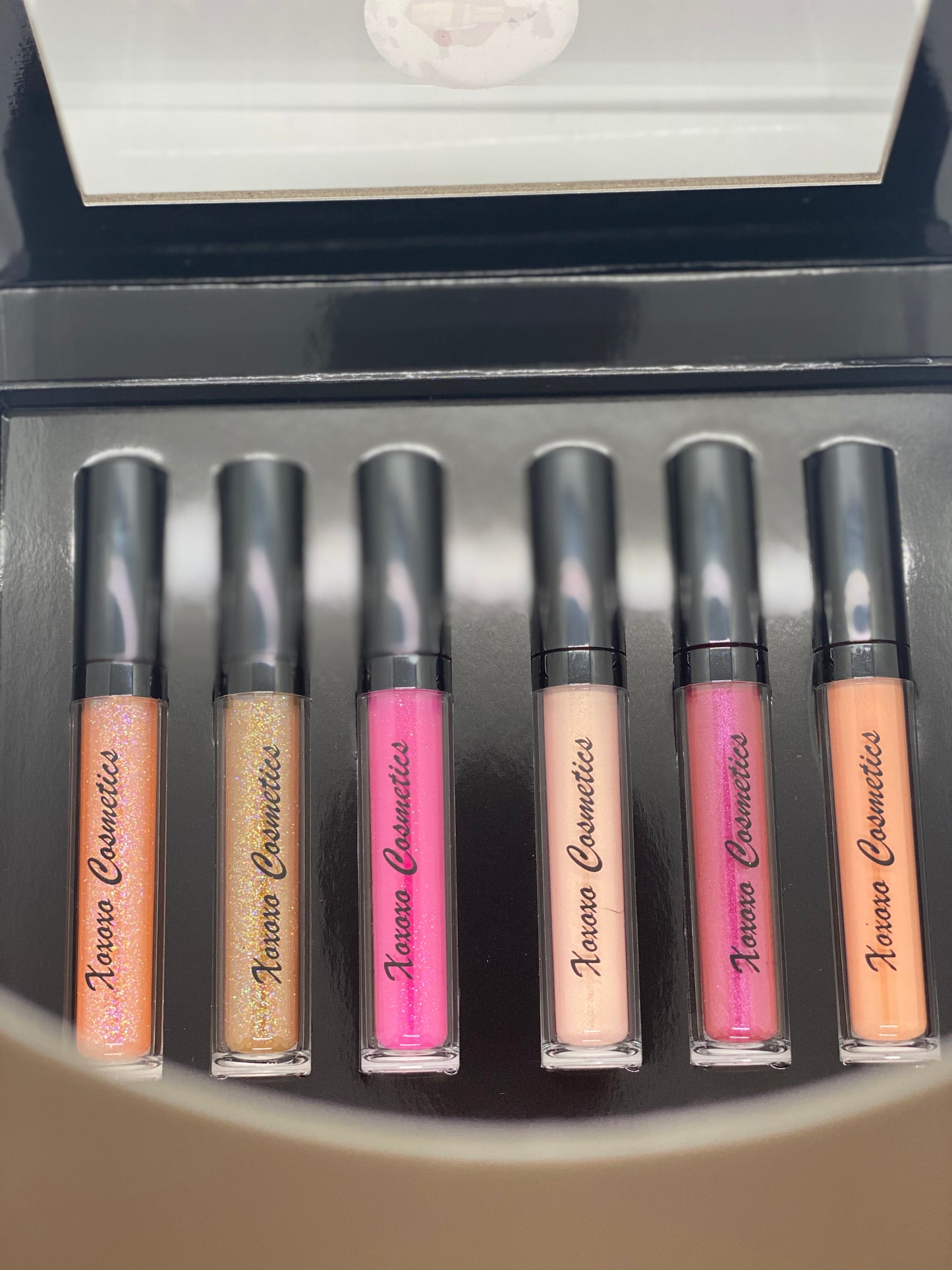 Empty display case (lipgloss and liquid matte lipstick)